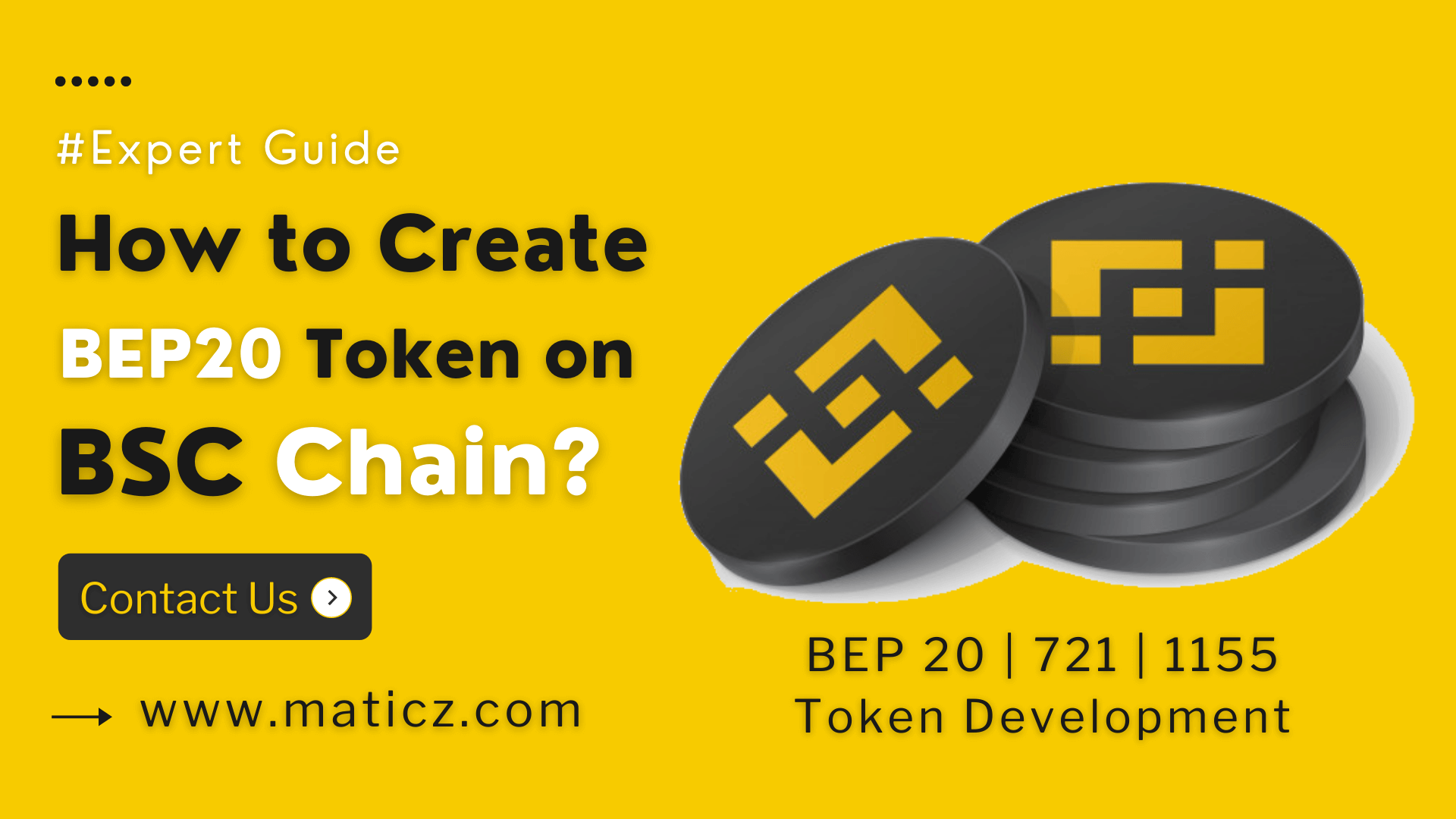 How to Create BEP20 Token? | How to Create BSC Token ...