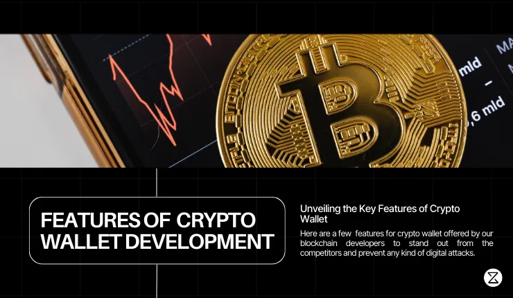 What are the key features included in crypto wallet development