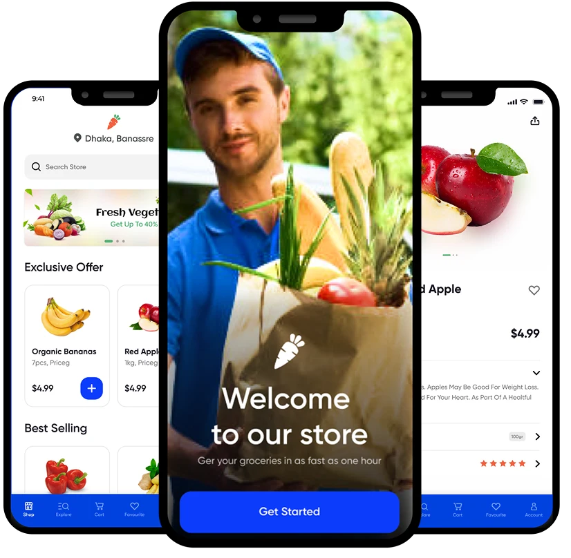 Grocery Delivery App Development