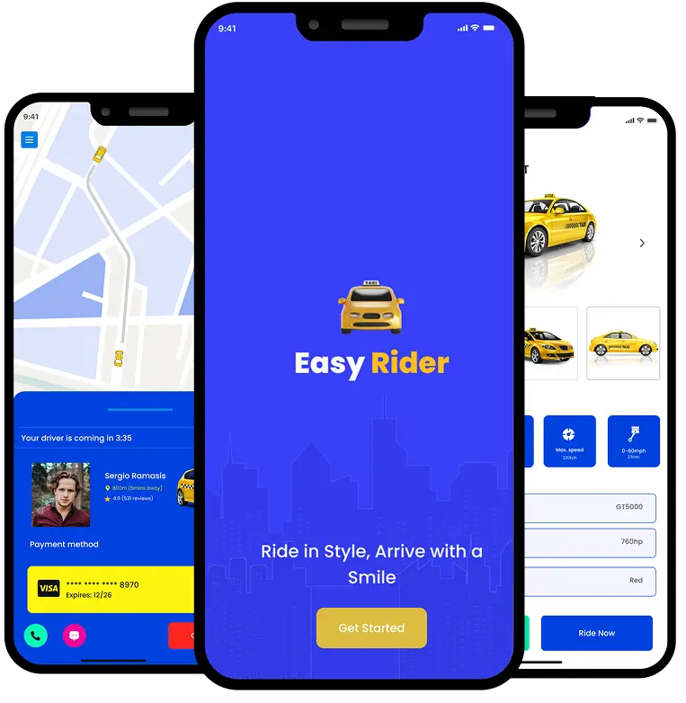 Taxi Booking App Development