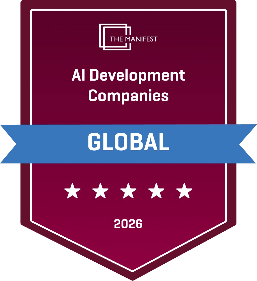 AI software development company logo