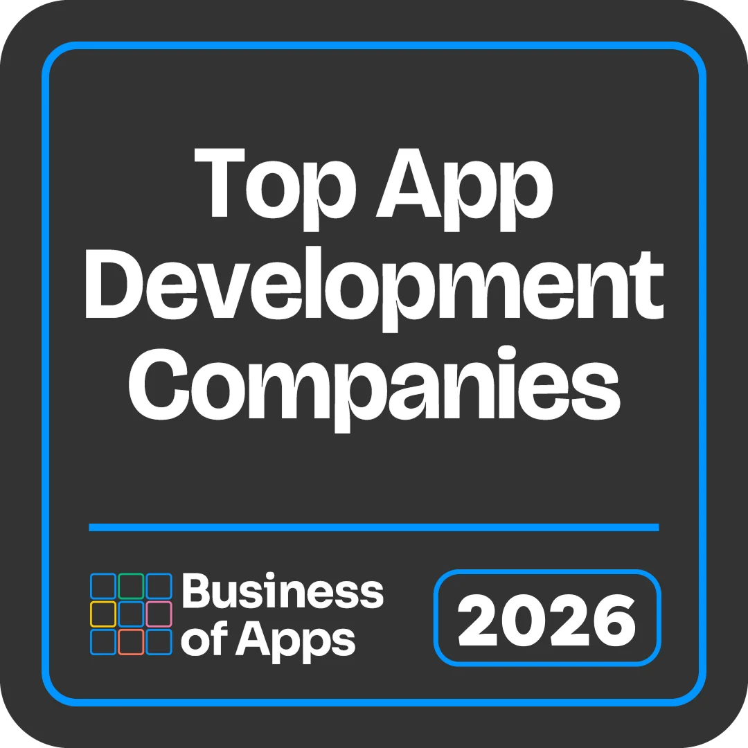 Top app developers award logo