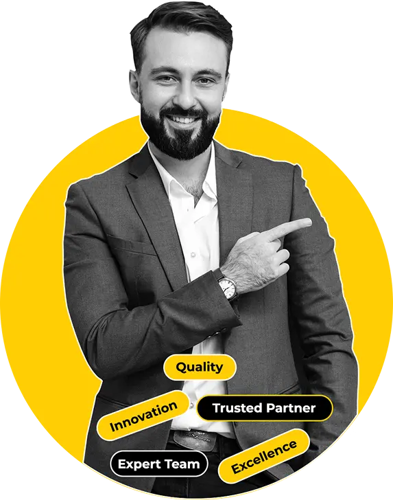 Professional illustration representing Maticz team innovation 